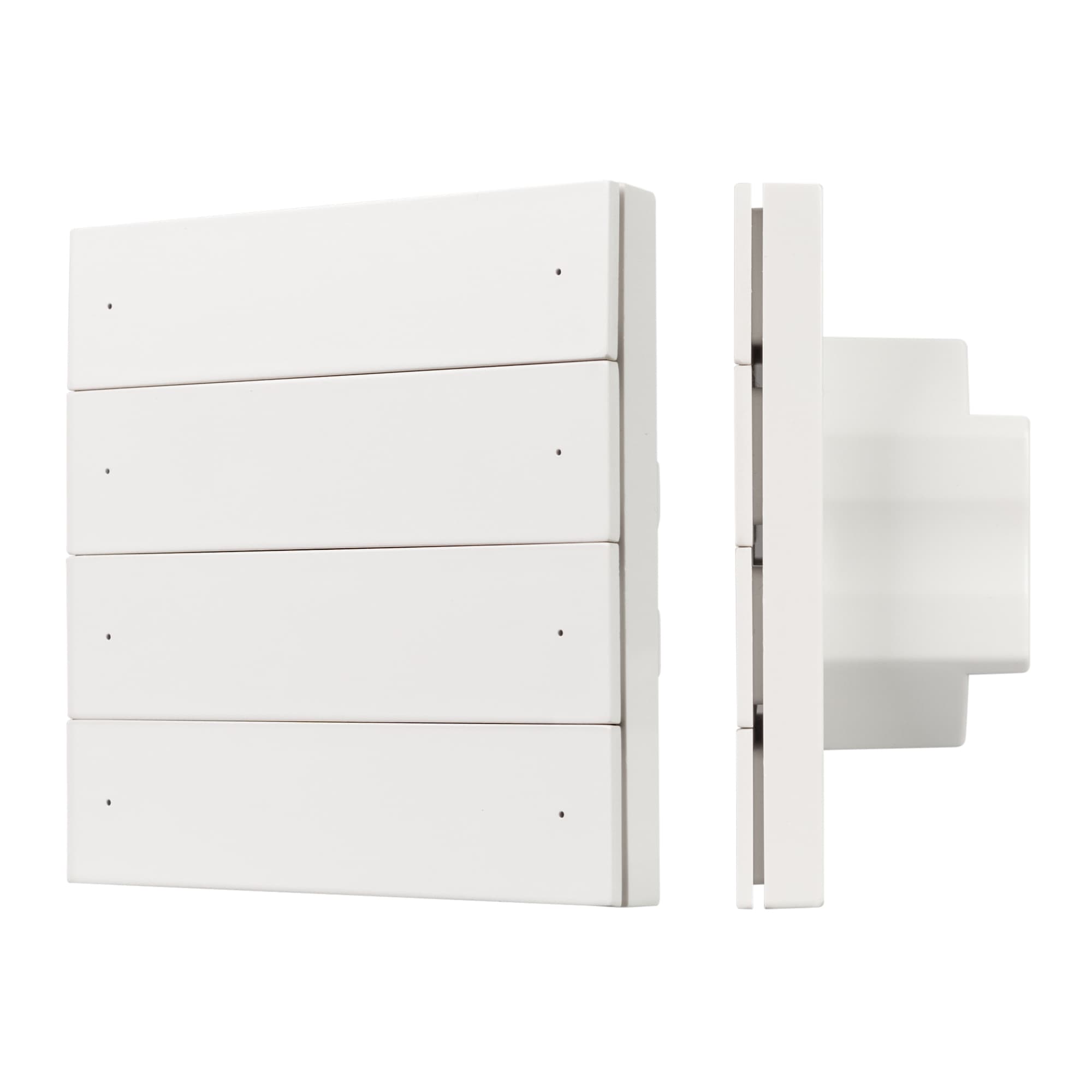 Панель кнопочная 230 V 2.4 G IARL IP20 пластик 5 лет SMART-DMX512-801-22-8G-8SC-DIM-IN White INTELLIGENT