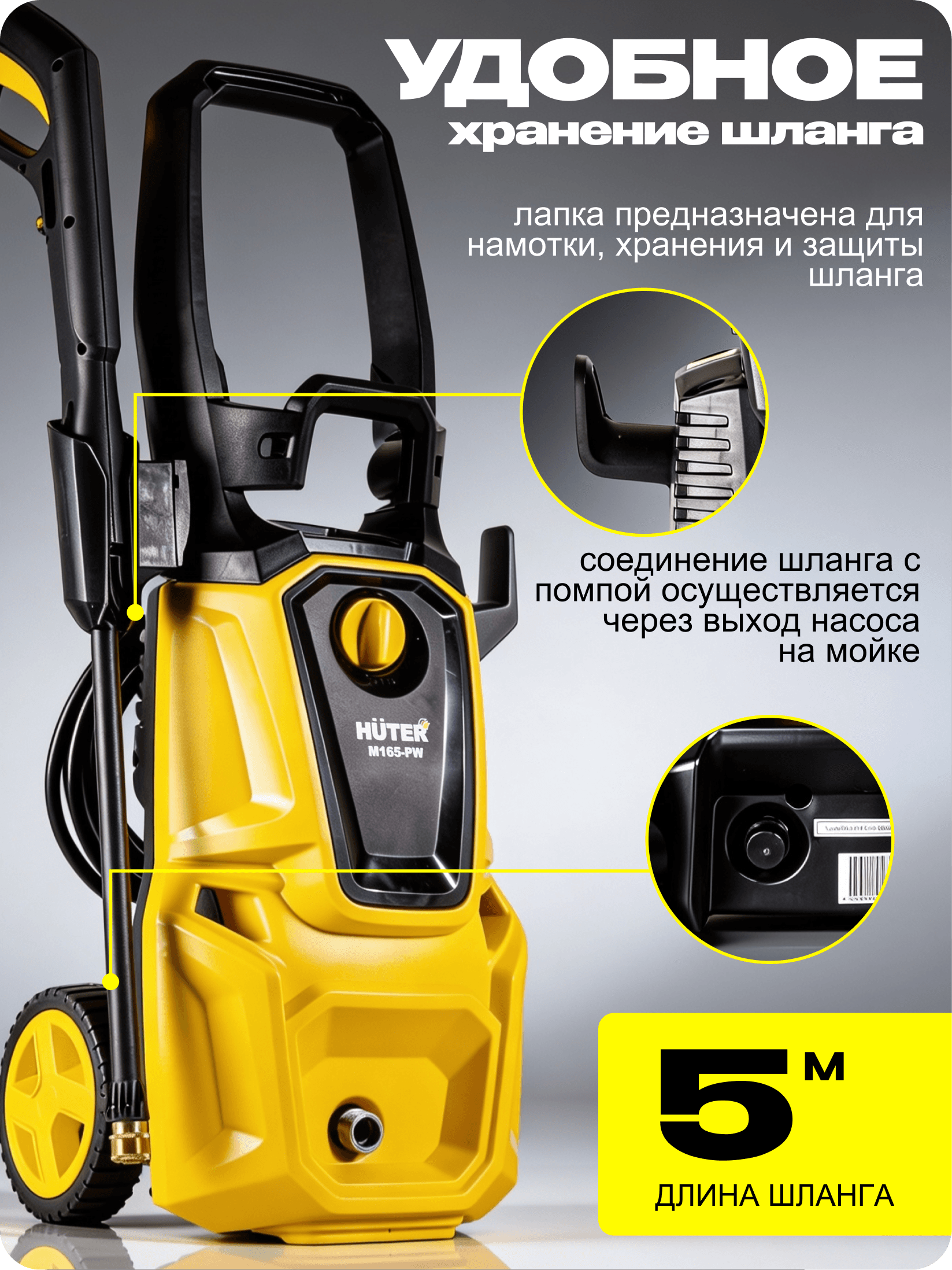 Мойка высокого давления M165-РW