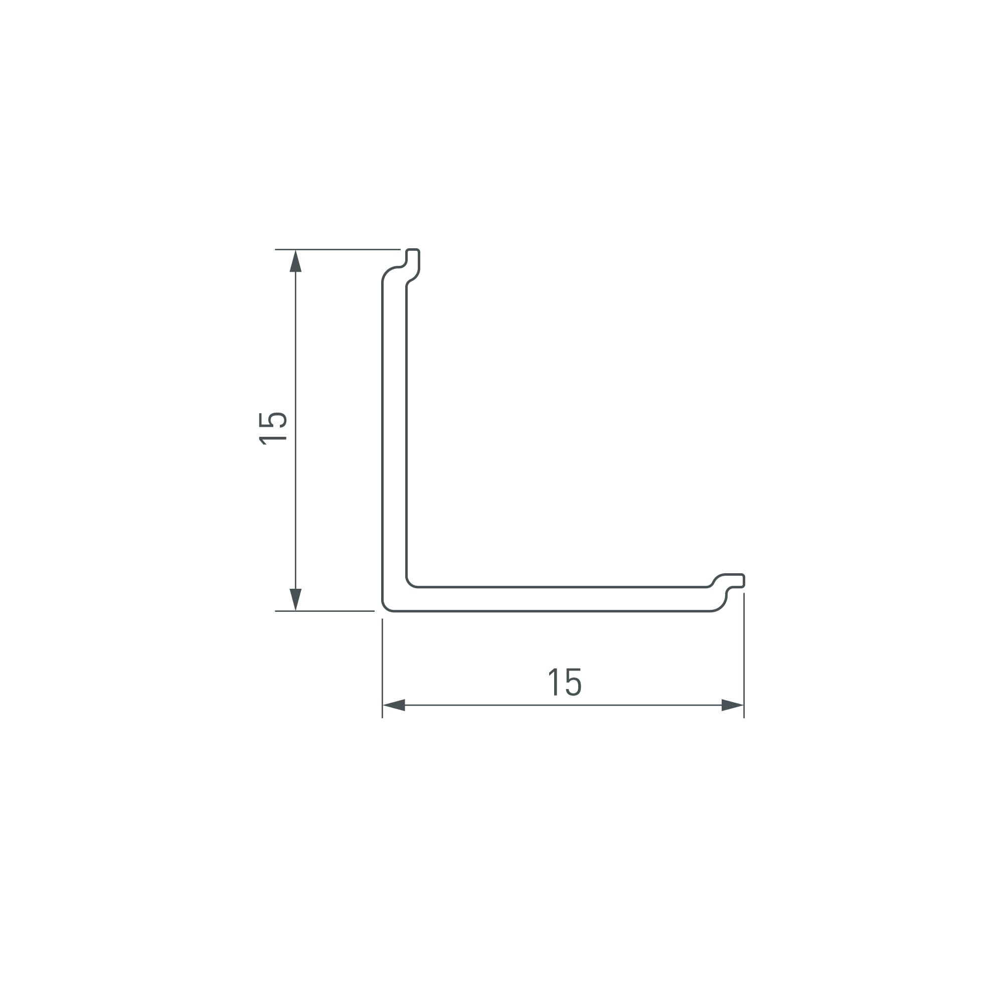 Экран ARH-KANT-H16-2000 Square Opal-PM (ARL, Пластик)