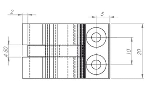 Экран ARH-KANT-H16-2000 Square Opal-PM (ARL, Пластик)