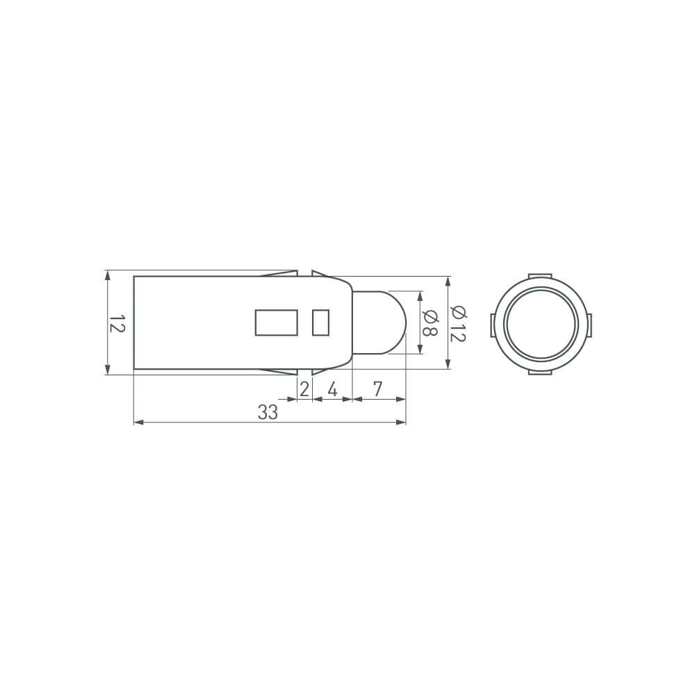 Экран ARH-KANT-H16-2000 Square Opal-PM (ARL, Пластик)