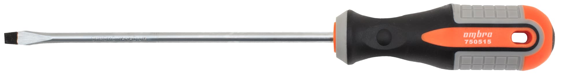 Отвертка стержневая шлицевая ROUND GRIP, SL5x150 мм