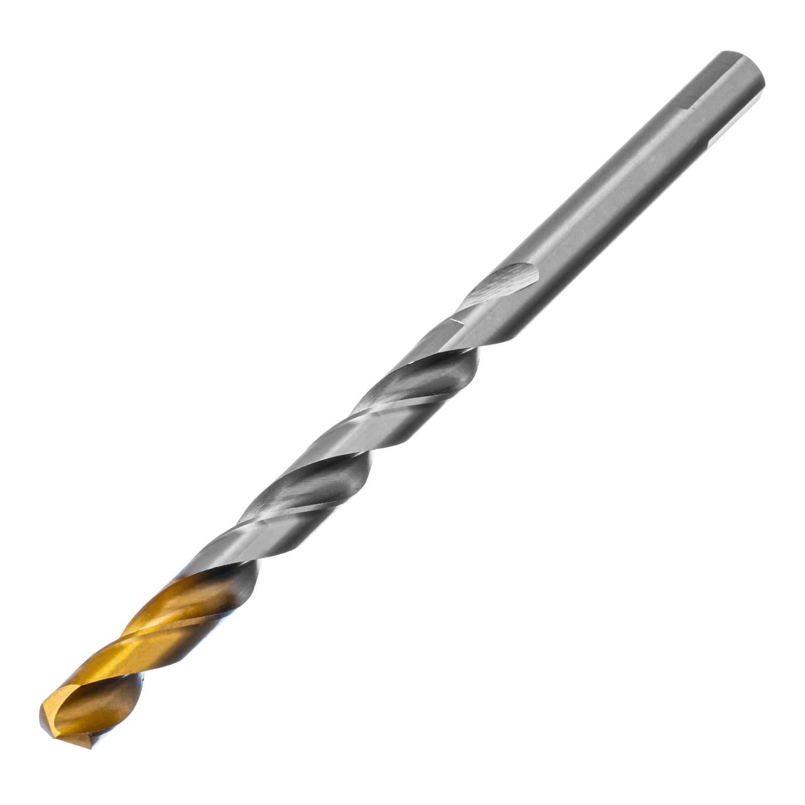 Сверло спиральное по металлу 12 x 205 мм, Р6М5, Golden Tip, удлиненное