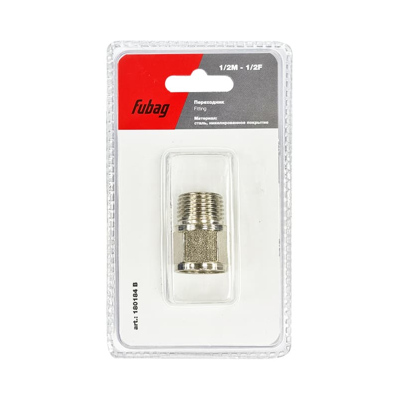 Переходник 1/2''M на 1/2''F блистер 1 шт