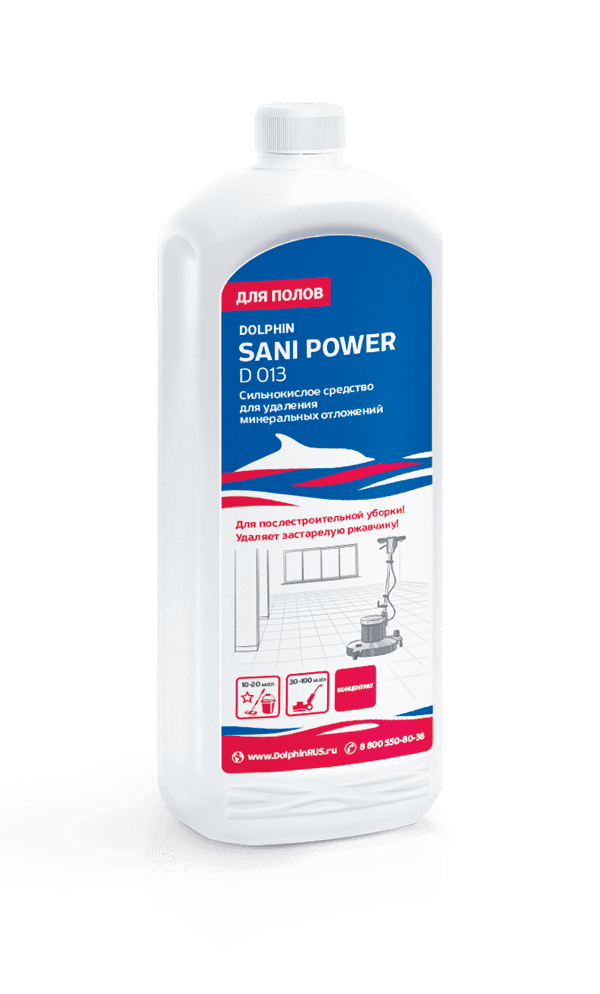 Средство Dolphin ''Sani-Power'', 1 л., для сантехники