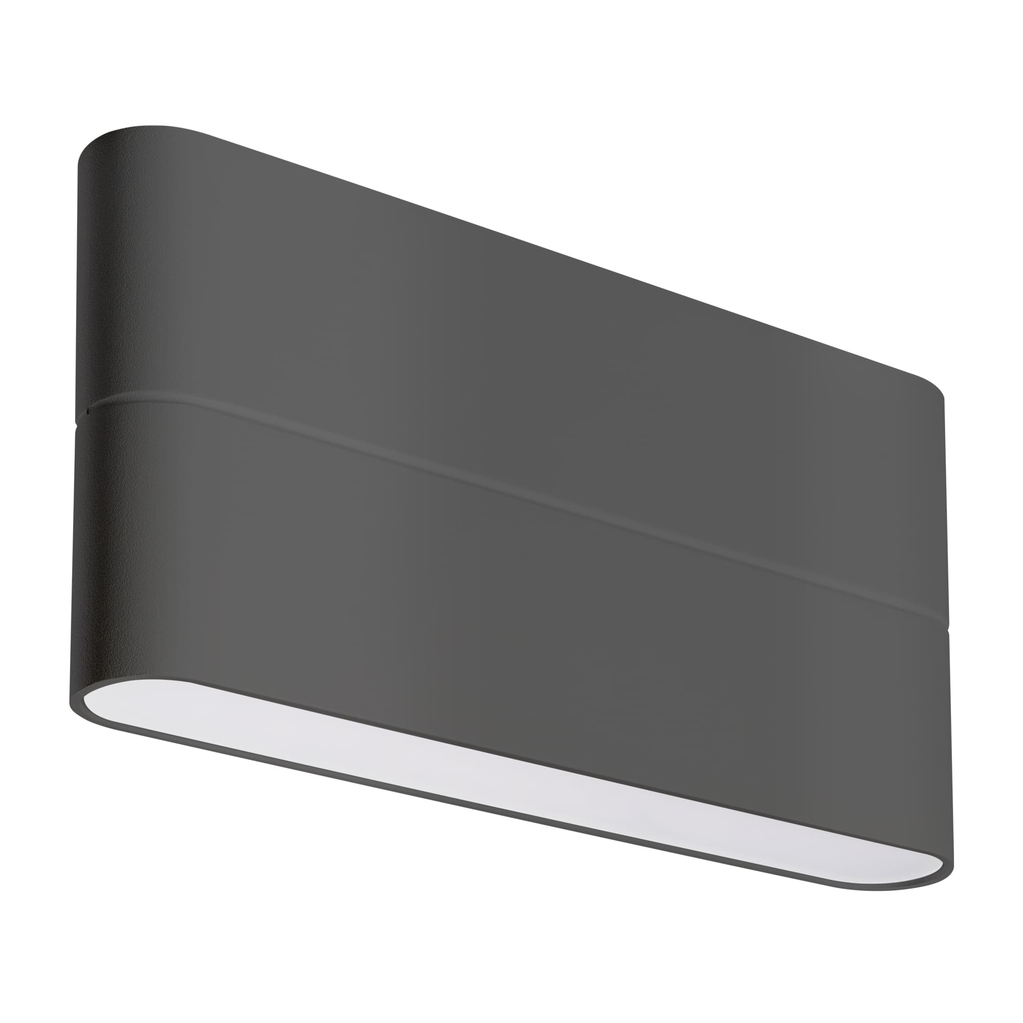 Светильник SP-WALL-FLAT-S170x90-2x6W Day4000 (GR, 120 deg, 230 В) (ARL, IP54 Металл, 3 года)