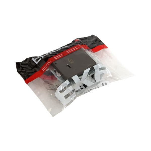 Механизм розетки USB-С  быстрая  мокко Эпика EKF
