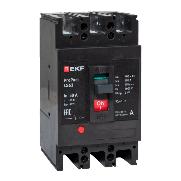 LS63 15кА 3P 50А ProPact EKF