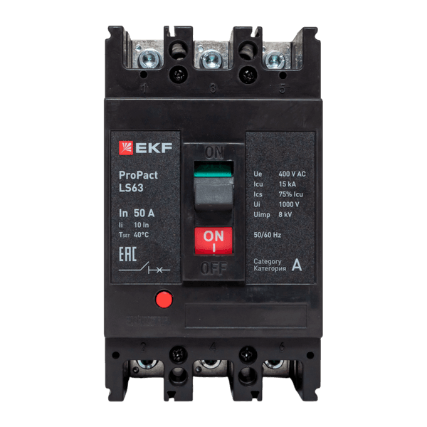 LS63 15кА 3P 50А ProPact EKF