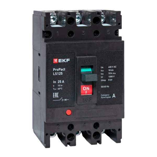 LS125 18кА 3P 25А ProPact EKF