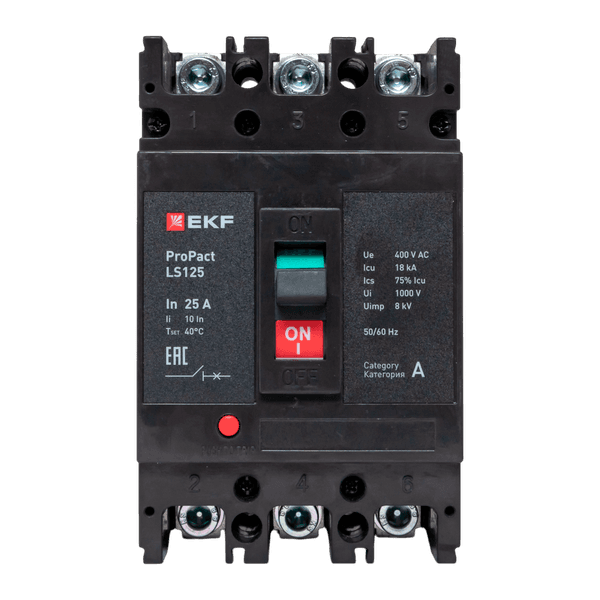 LS125 18кА 3P 25А ProPact EKF