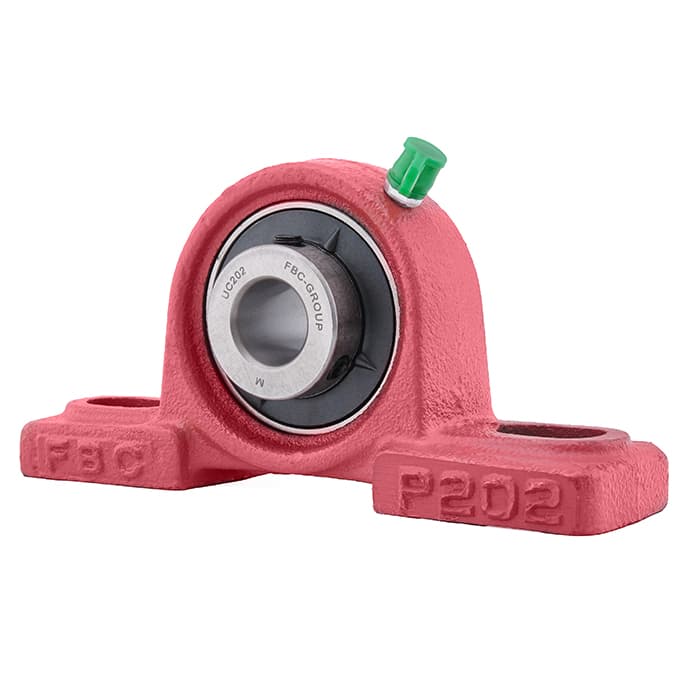 Подшипниковый узел UCP202 (UC202+P202) FBC (ГОСТ)