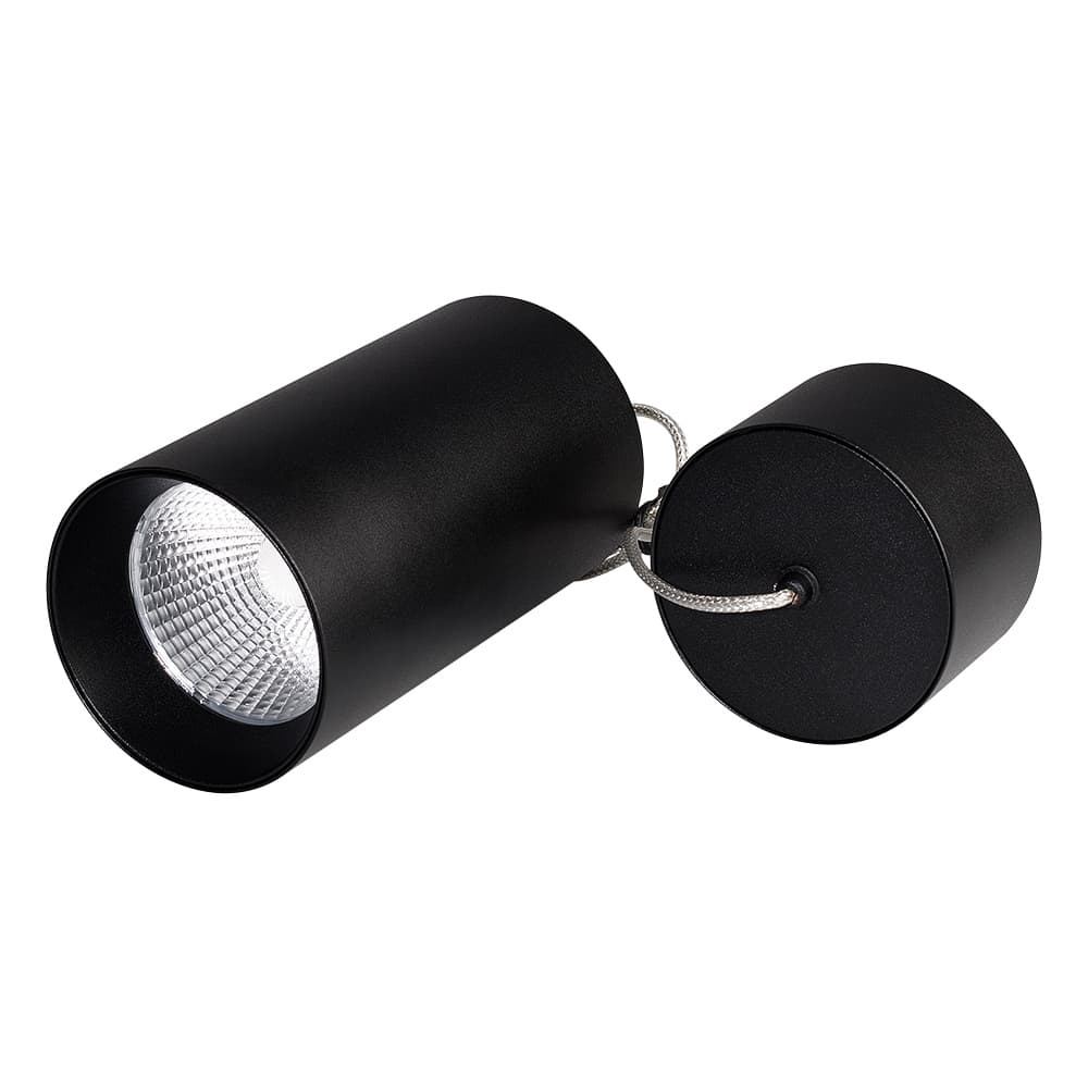 Светильник светодиодный SP-POLO-HANG-R85-15W White5000 (BK-BK, 40 deg) (ARL, IP20 металл, 3 года)