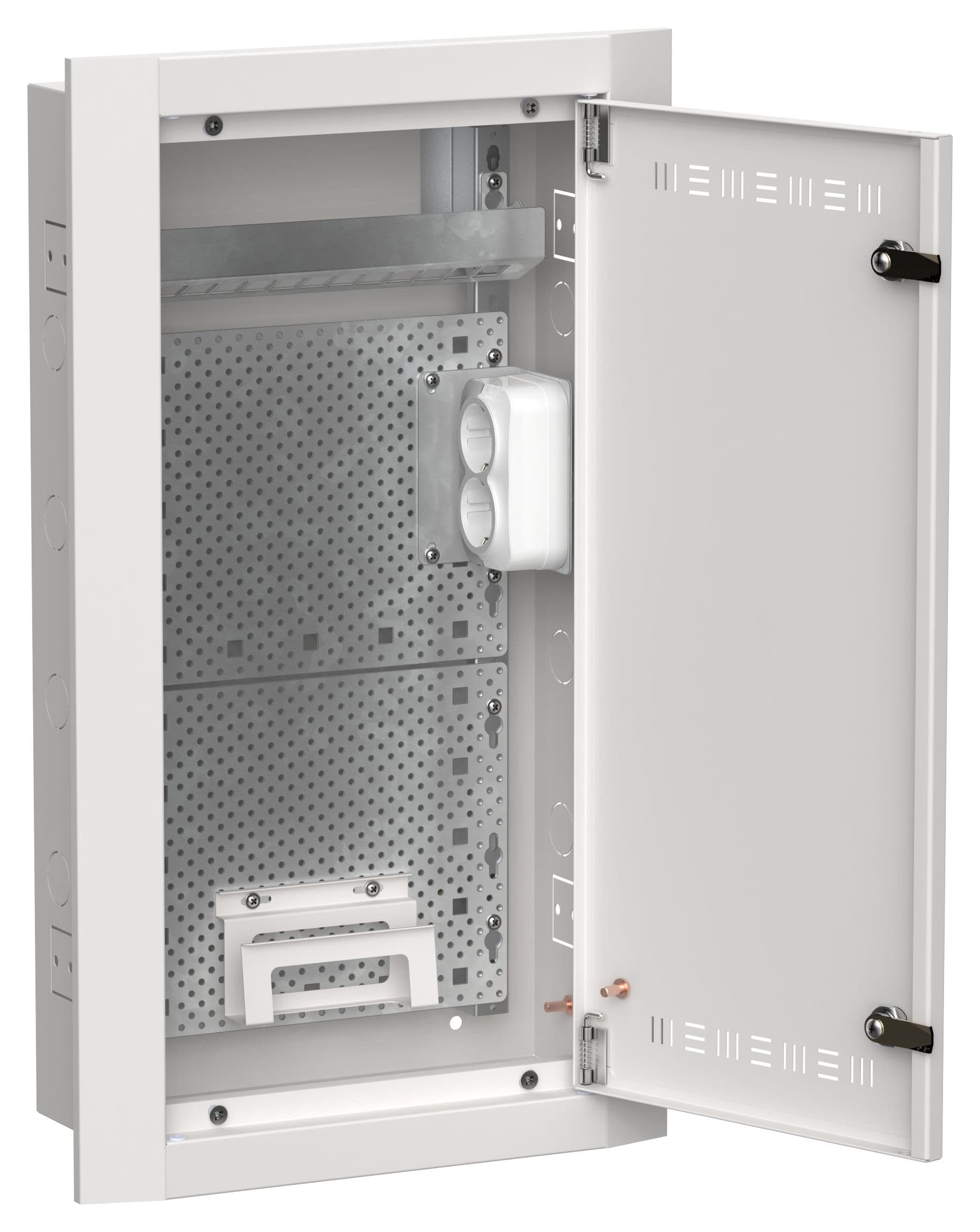 TITAN 5 Корпус мультимедиа ЩРв-36 (1х36) 630х365х130мм IP30 белый IEK