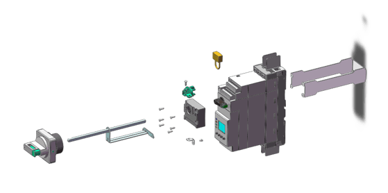 РУКОЯТКА ЧЕРНАЯ GM2/GM3/MFS