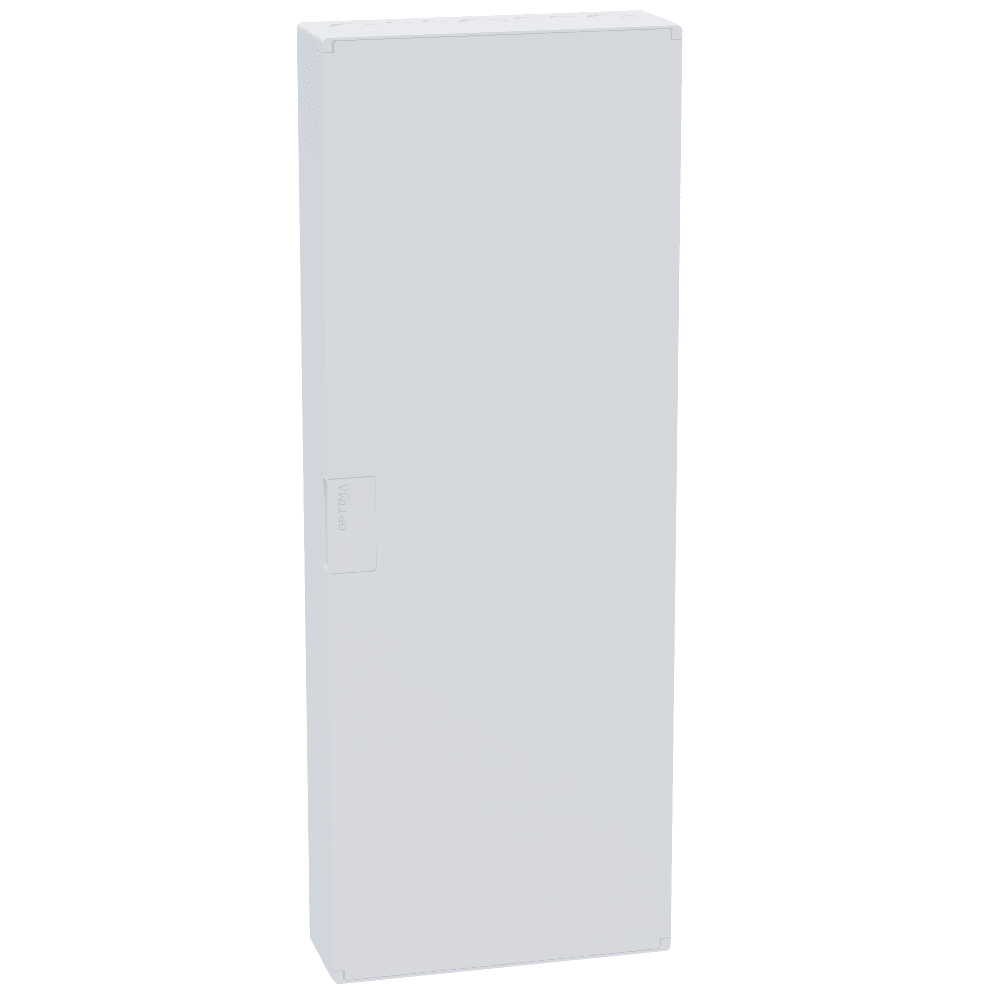 Щит ЩРН-п-60 пластиковый распред. OptiBox Pro 60-NNR-IP40 60м. навесной с пласт. белой дверцей  IP40