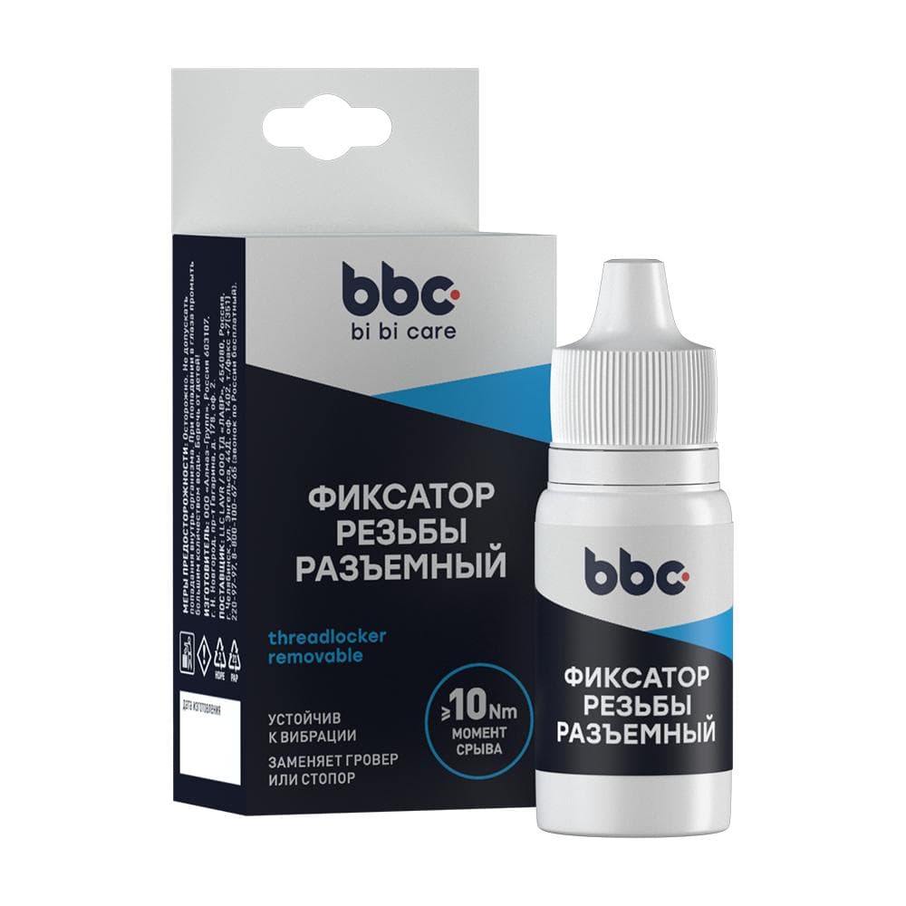 bi bi care Фиксатор резьбы разъемный, 6 мл