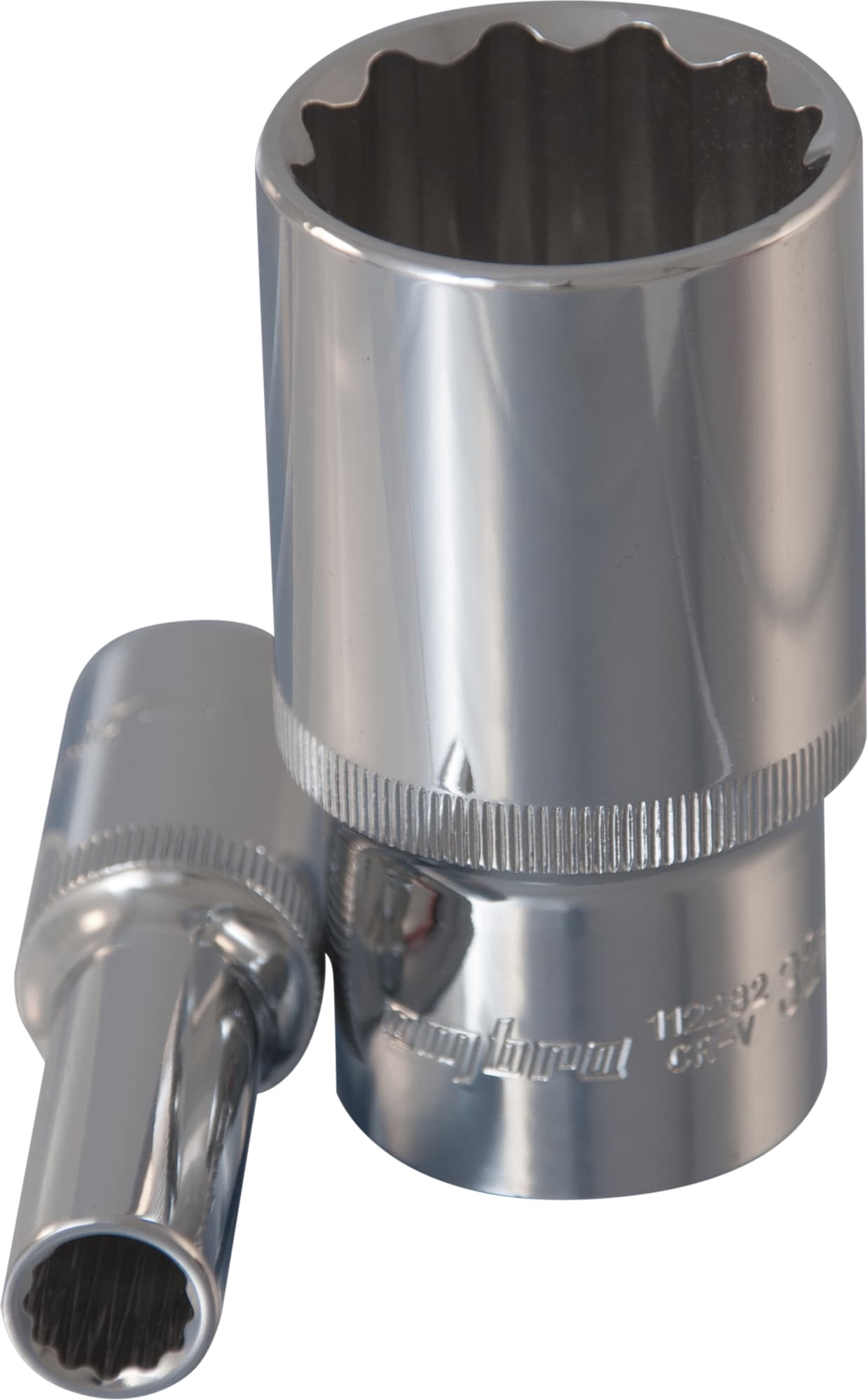 Головка торцевая глубокая 12-гранная 1/2''DR, 10 мм