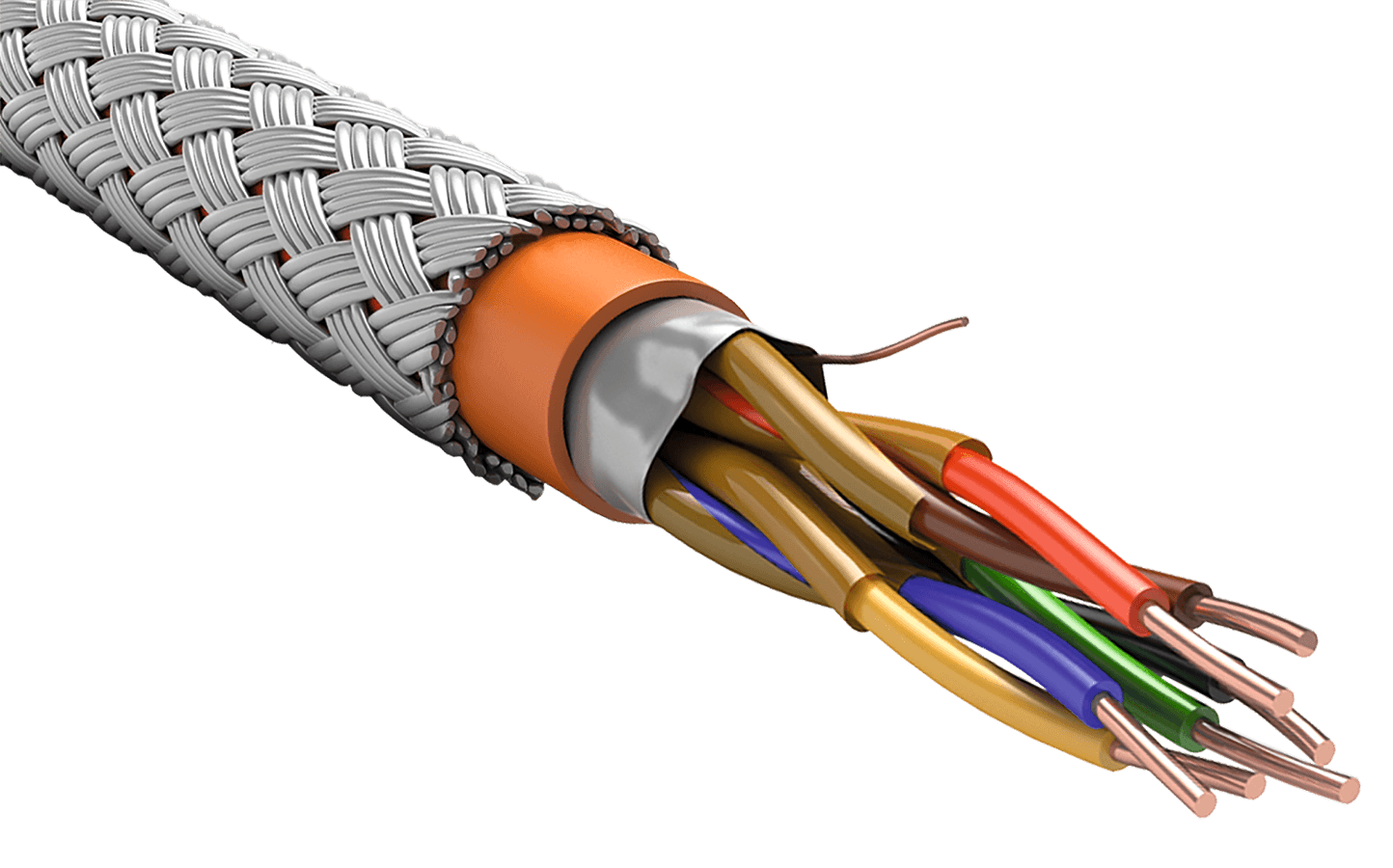 Кабель RS-485 интерфейсный 1х2х1.13 КГнг(А)-FRLS (200м)