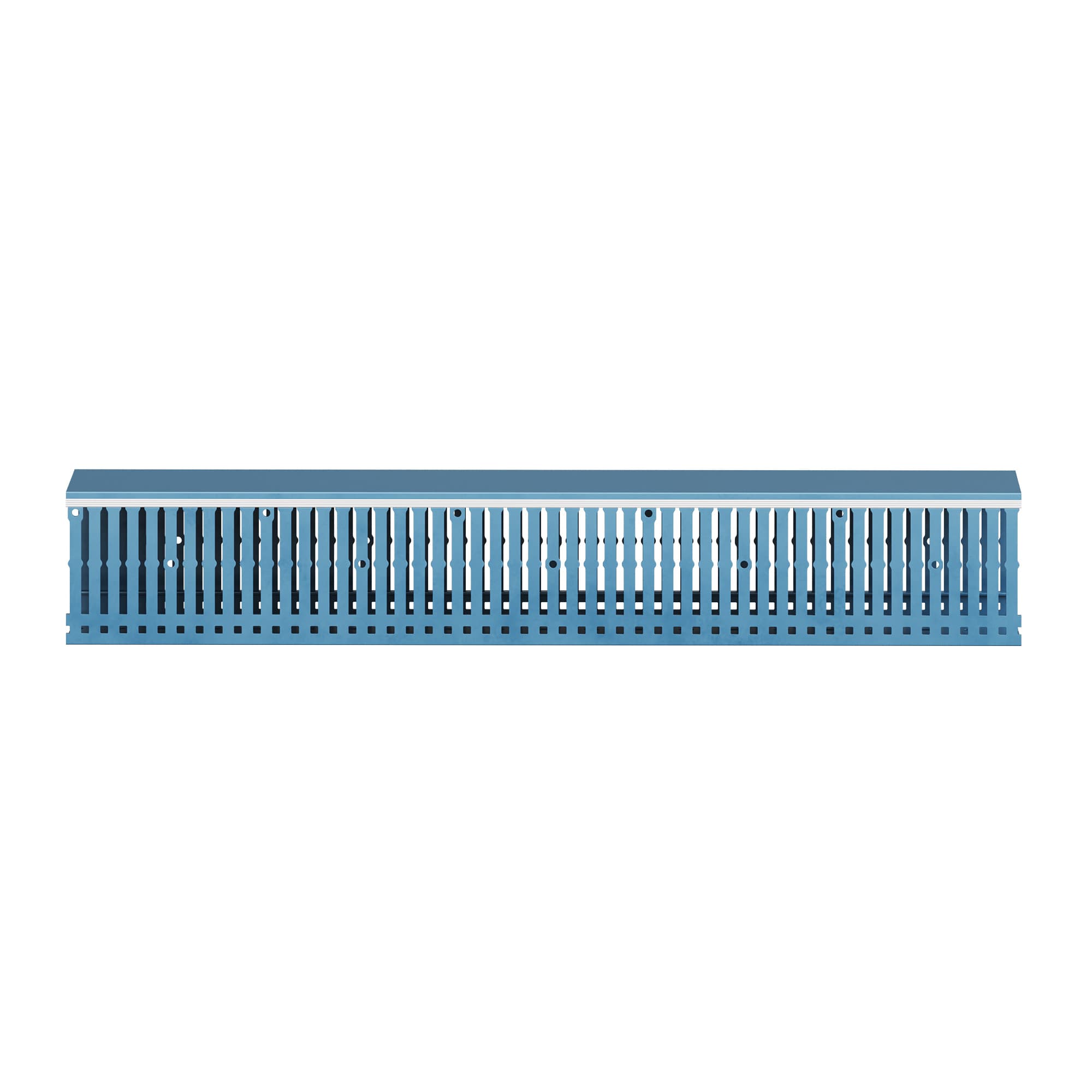 Короб перфорированный синий RL6 80x80