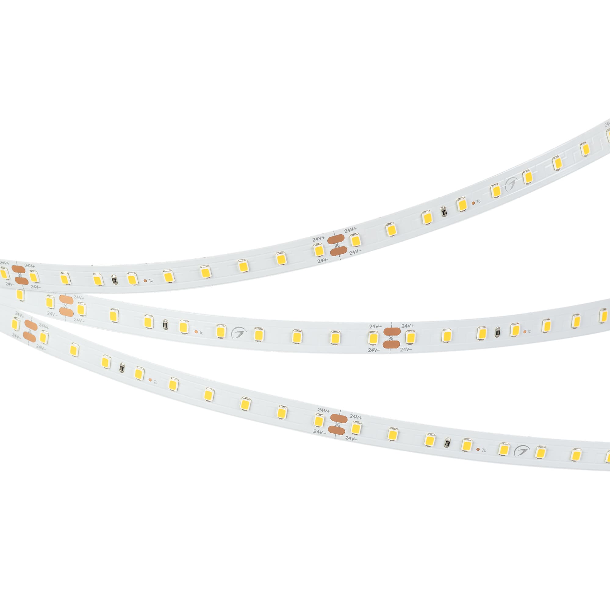 Лента светодиодная 4,8Вт/м 24В 4000K IP20 90LED/м ULTRA-A90-10mm SMD 2835 5м