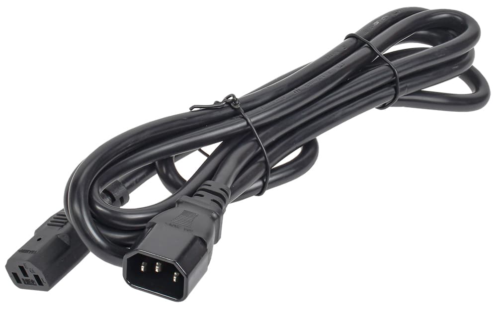 Кабель электропитания PDU ITK 3х15 1М с разъёмами С19-C20