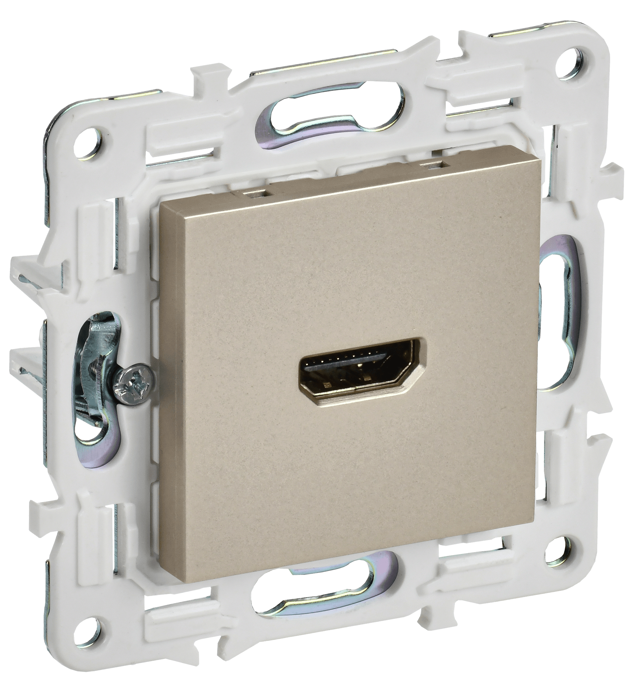 SKANDY Розетка HDMI SK-H01Sh шампань IEK