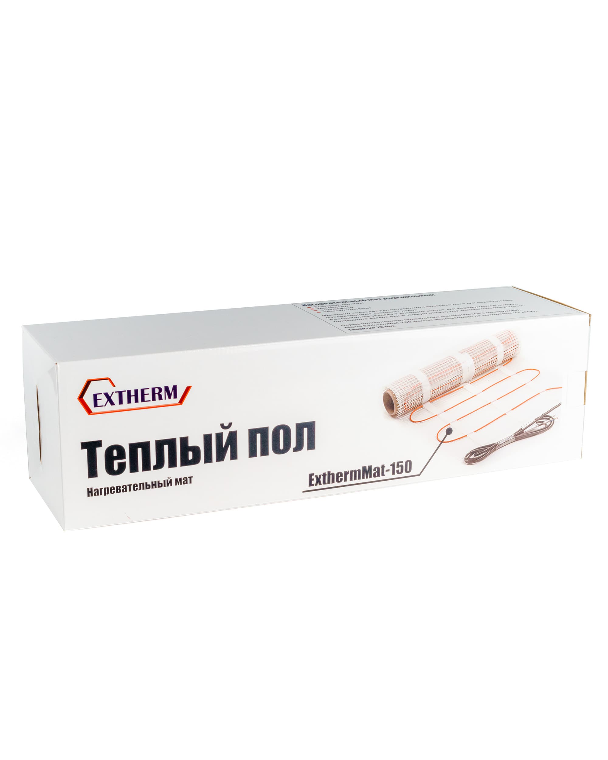 Мат нагревательный двухжильный для теплого пола ExthermMat 150-600-4.0 4 кв.м