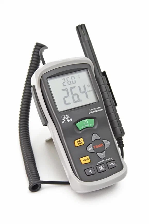Гигрометр-термометр DT-625 с поверкой