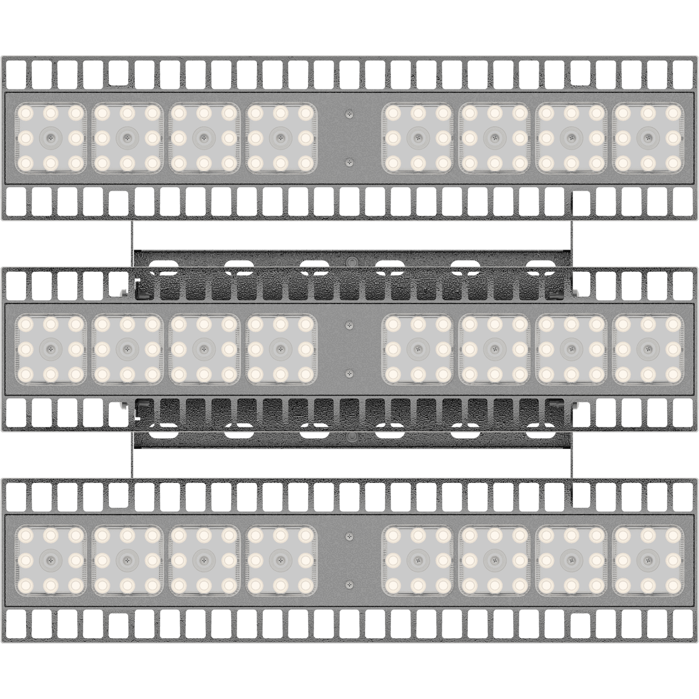 Светильник HB LED 3x150 D60 4000K