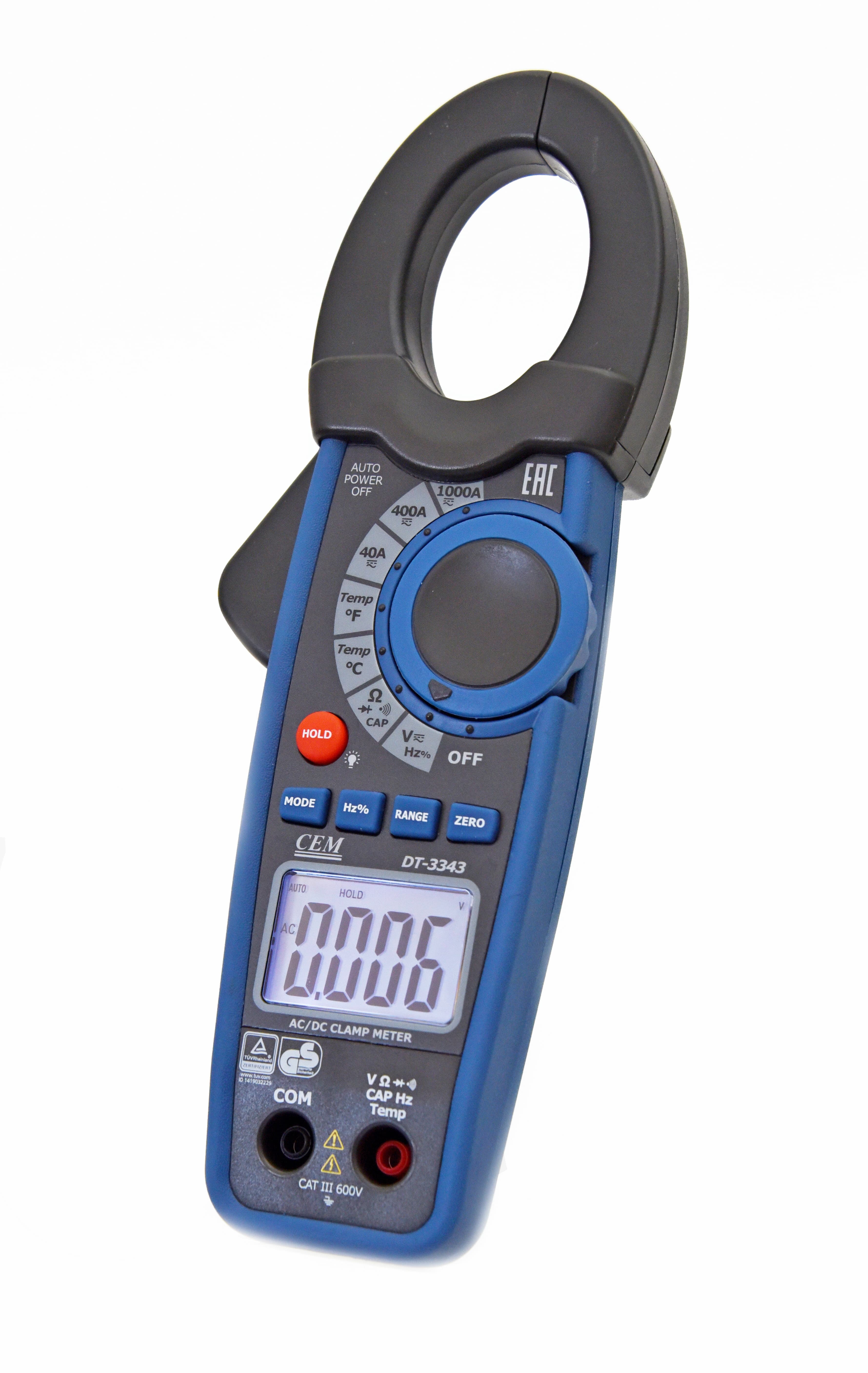 Клещи электроизмерительные DT-3343