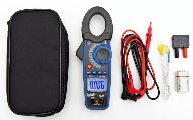 Клещи электроизмерительные DT-3343