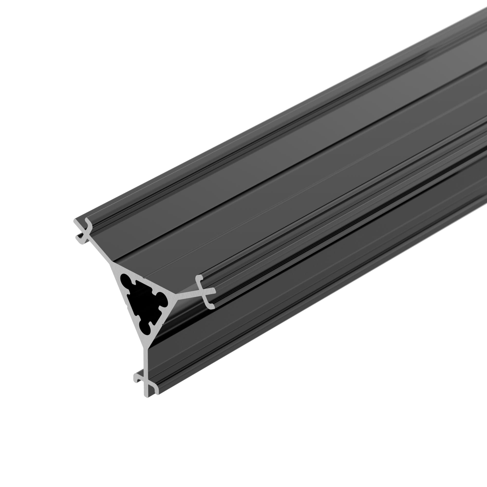 Профиль ROUND-D36-360-2500 ANOD BLACK (ARL, алюминий)