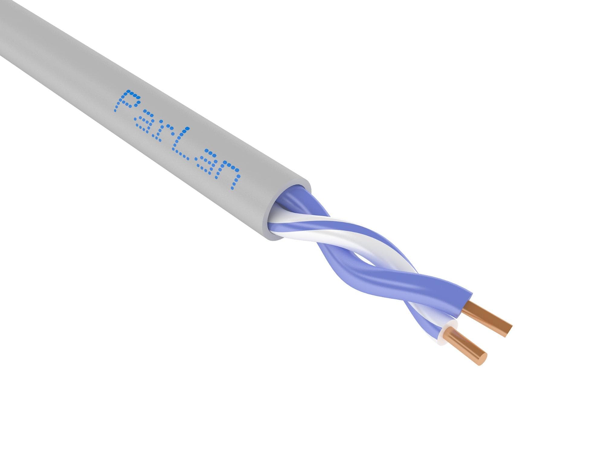 Витая пара ParLan U/UTP Cat 5e 1х2х0.52 PVC