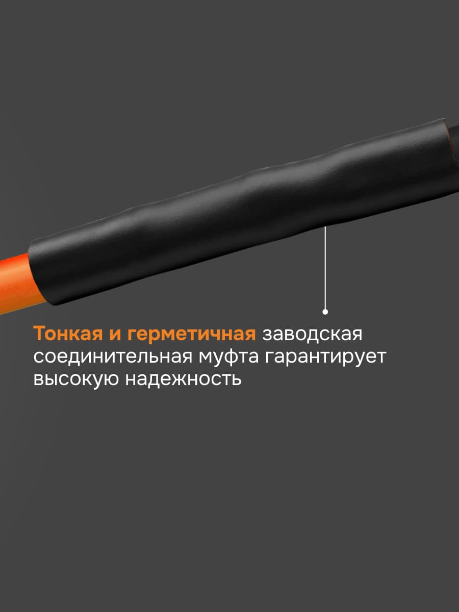 Мат нагревательный для теплого пола 2 м2, 300 Вт