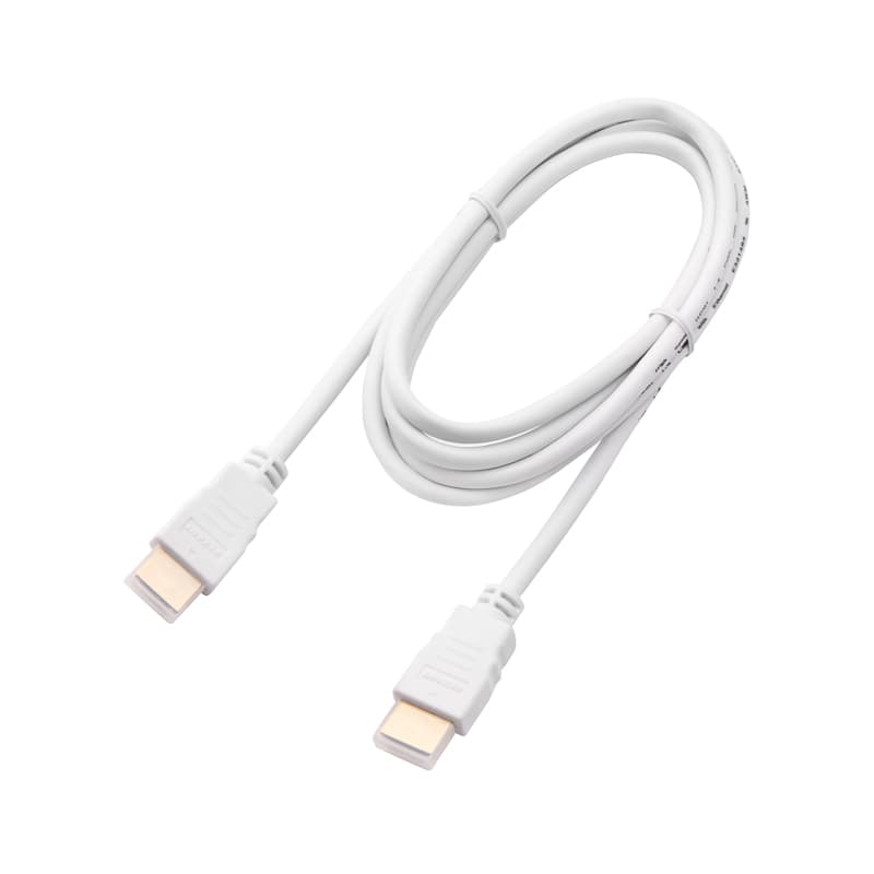 Кабель HDMI - HDMI 1.4, 2 м., белый GOLD