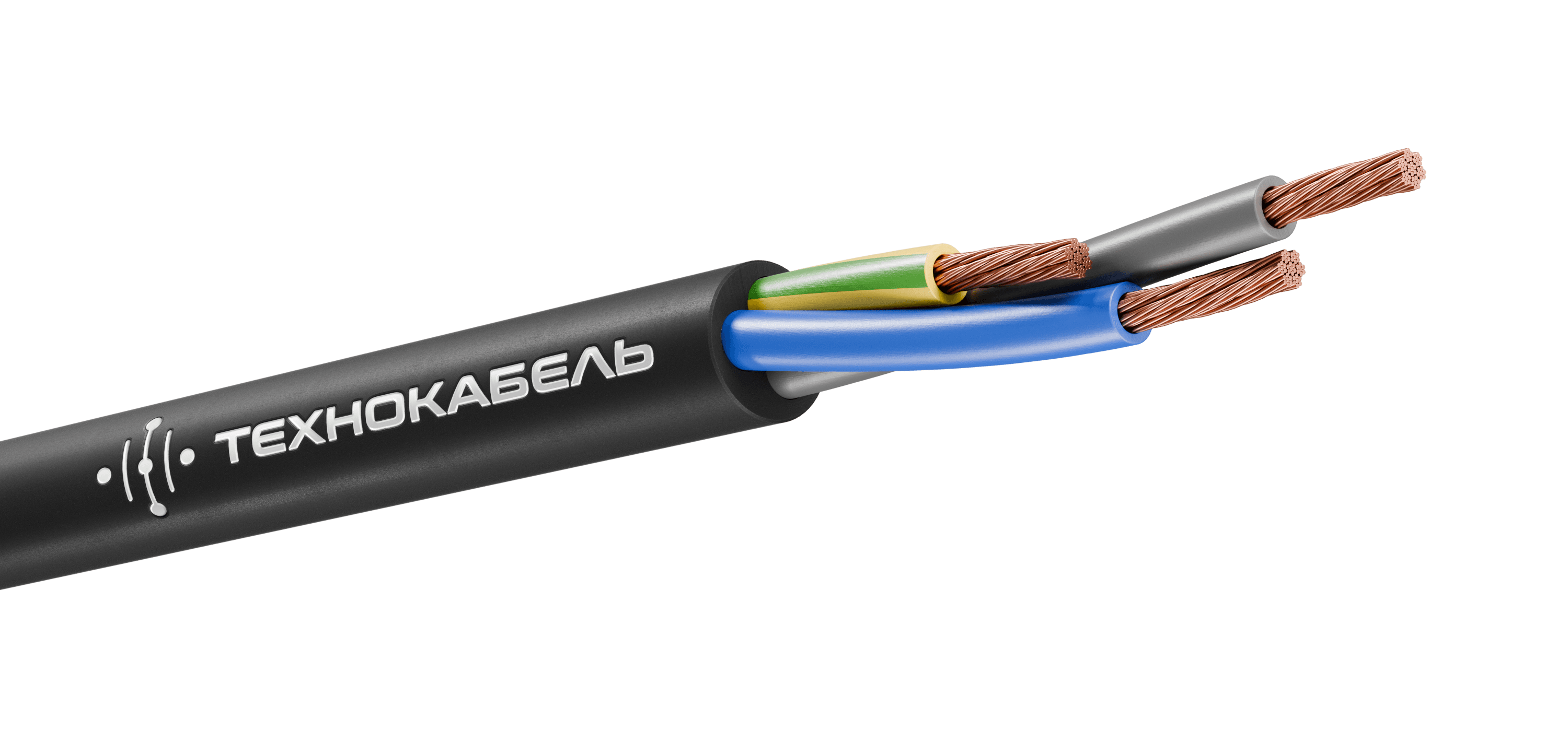 Кабель силовой КГТП-ХЛ 2х6(N)+1х4(PE) 380/660-3 ТРТС