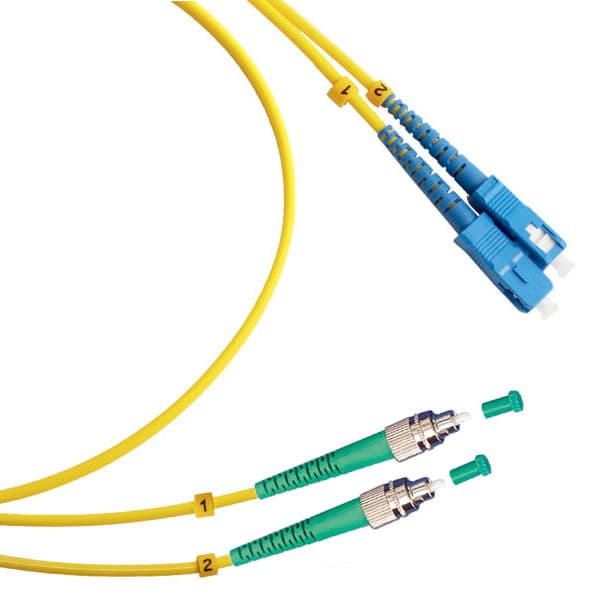 Патч-корд оптический duplex 5м FC/APC-SC/UPC 9/125 sm LSZH
