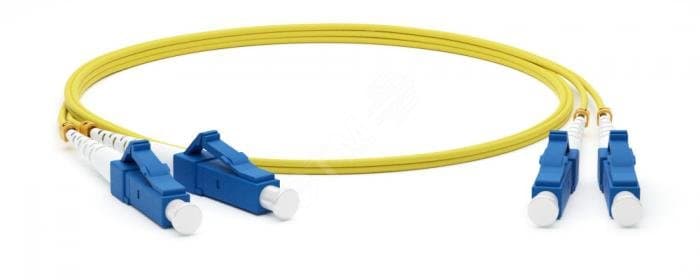 Патч-корд оптический SM 9/125 (OS2) LC/APC-LC/APC 2.0MM duplex LSZH 100 м