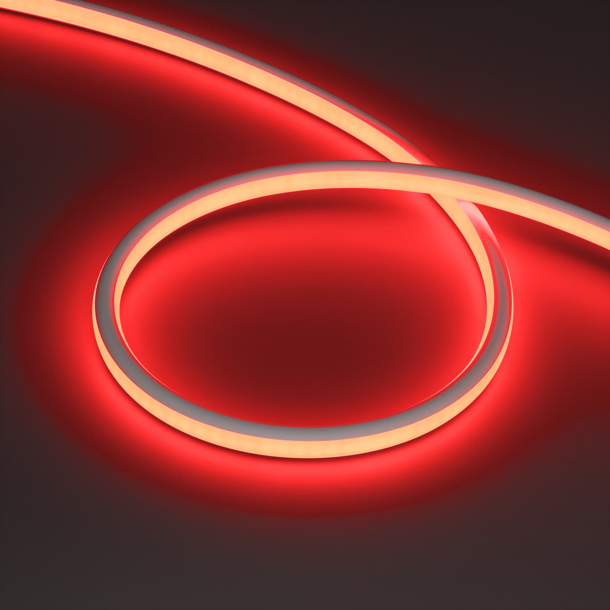 Лента светодиодная герметичная WAVE-TOP-A240-18x15mm 24V RGB (10 W/m, IP54, 5m, wire x1) (ARL, вывод прямой, 3 года)