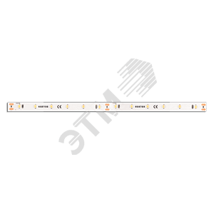 Лента LED 14.4W/m 24V 3000K 5m x10mm IP20 SMD2835 60 LED/м (упаковка 5 м)