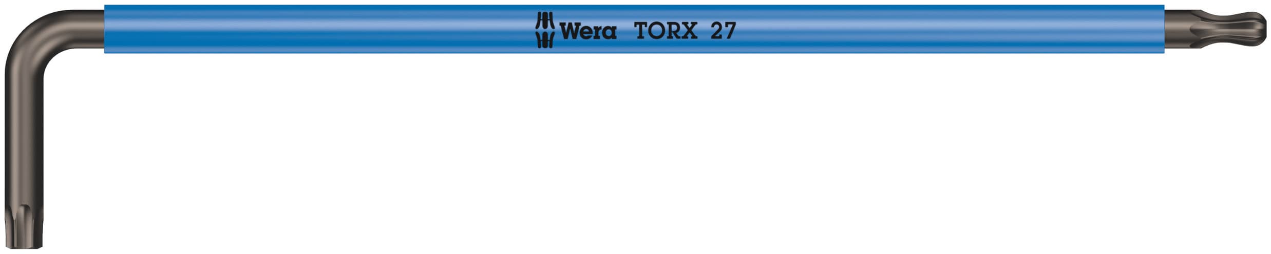 Ключ Г-образный 967 SPKXL TORX Multicolour удлиненный с шаром TX 27X172 мм