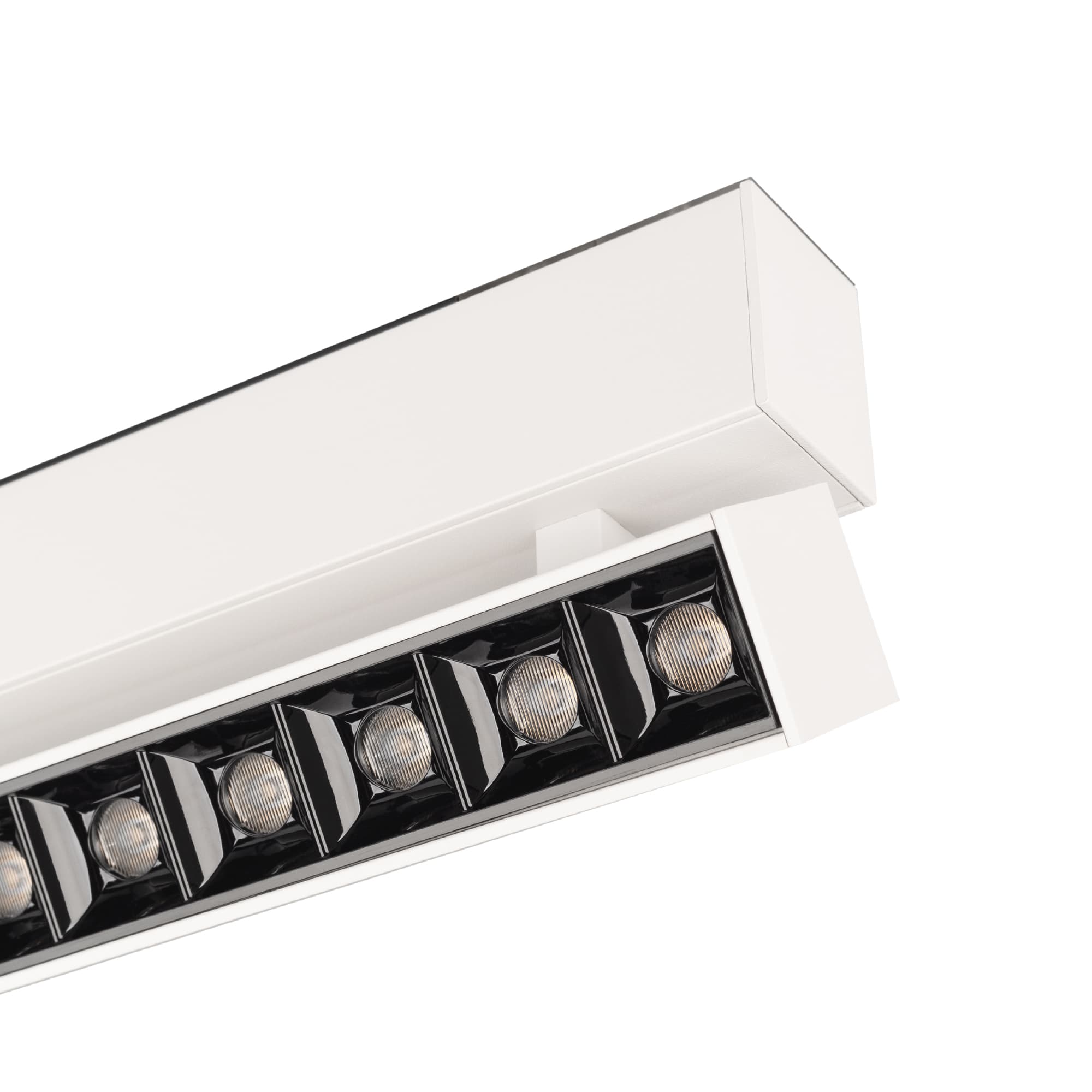 Светильник MAG-LASER-FOLD-45-S480-18W Warm3000 (WH, 15 deg, 24V) ( IP20 Металл, 3 года)