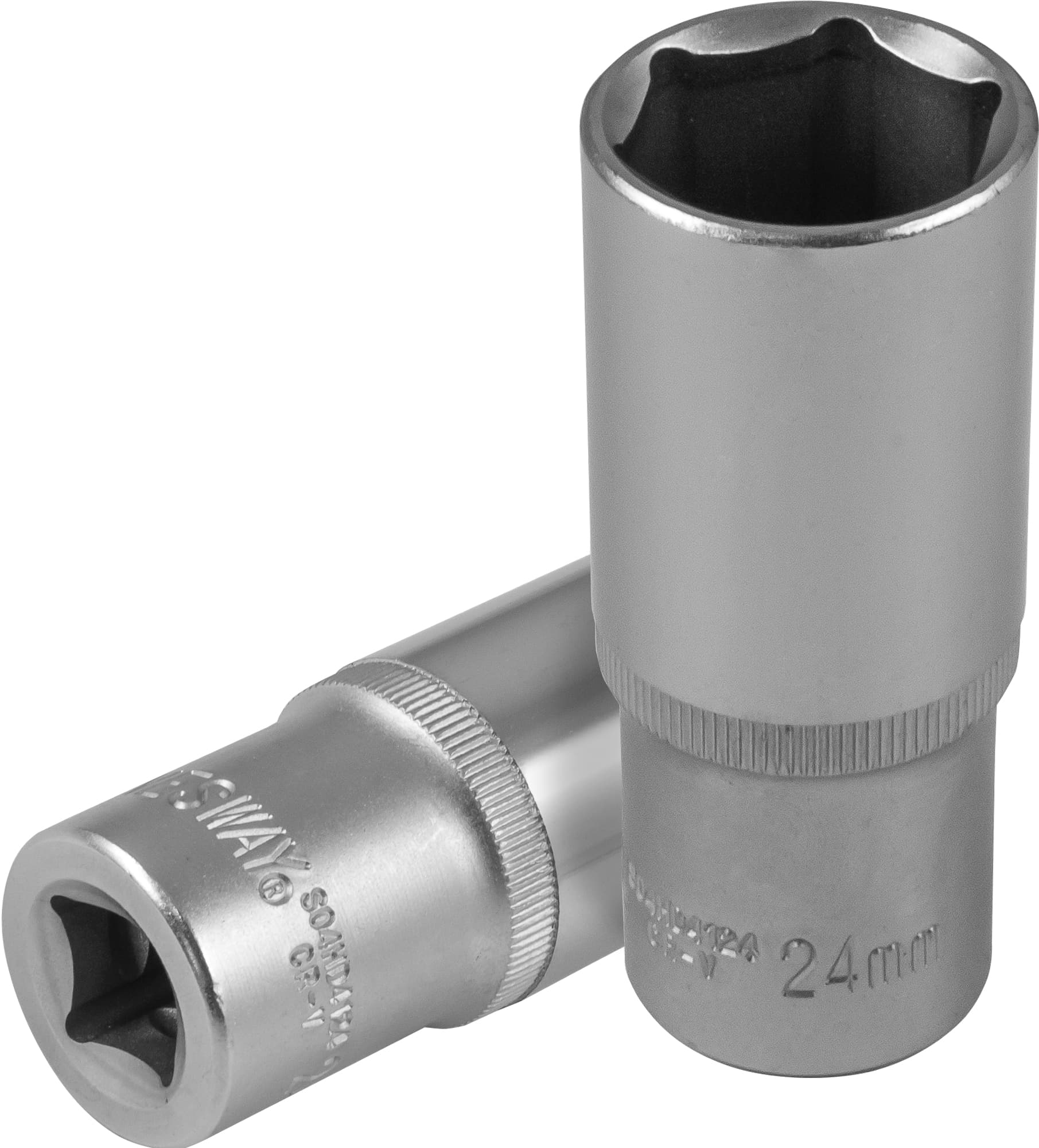 Головка торцевая глубокая 1/2''DR, 24 мм