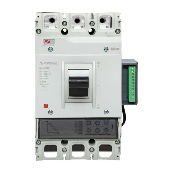 Выключатель автоматический AV POWER-3/3 400А 50кА ETU2.2