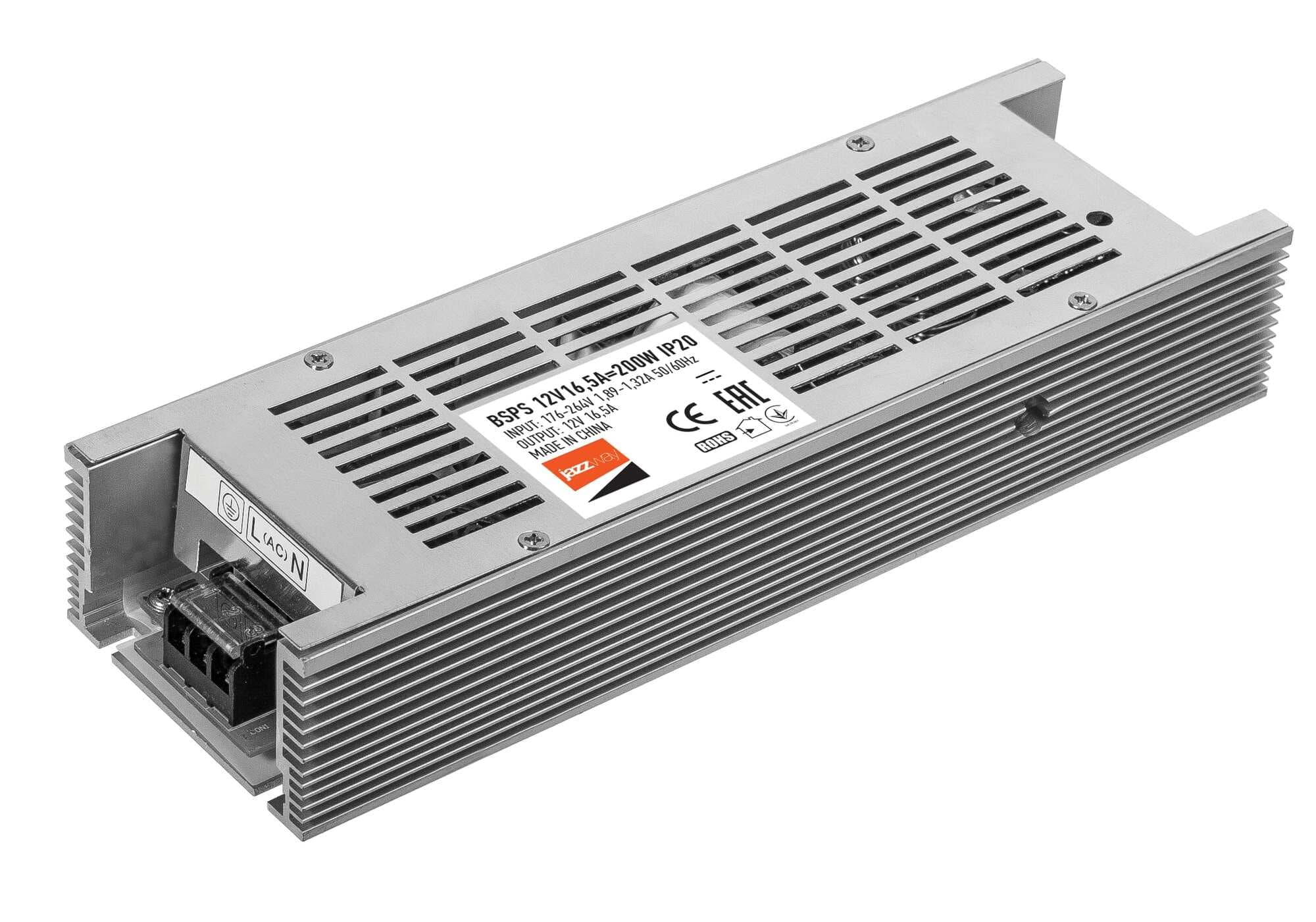 Драйвер LED 200Вт 12В IP20
