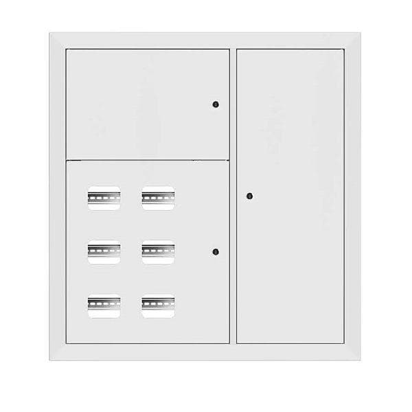 Щит этажный 6 кв. RAL9003 (1000х950х160) PROxima