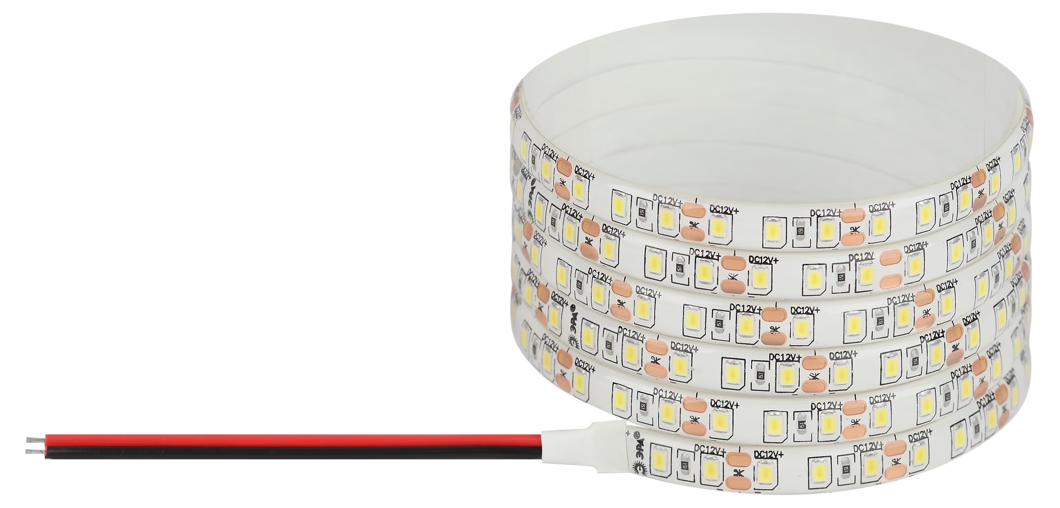 Лента светодиодная 9,6Вт/м 12В 4000К IP65 120LED/м LS2835-9,6-120-12-4000K-IP65-1 year-5m
