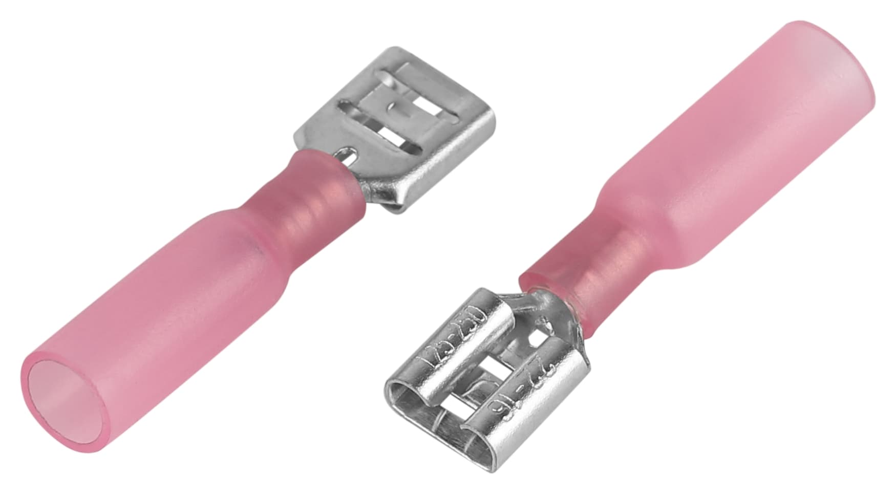 Разъем плоский термоусаживаемый NO-225-137 РпИм-Т 1.25-250 изолированный «розетка» (упак. 50 шт.)