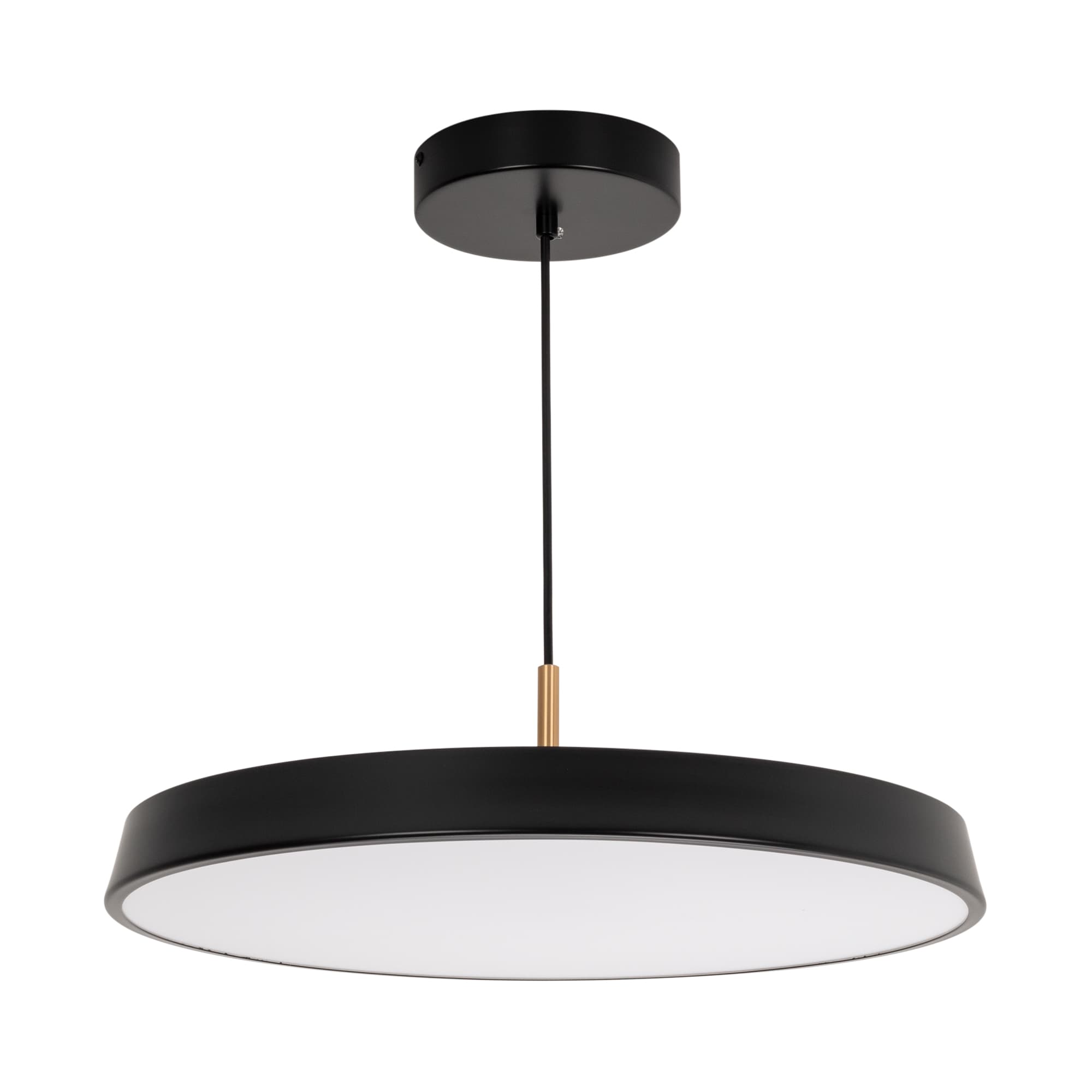 Светильник SP-ELEGANT-R500-37W Day4000 BK 120 deg 230V IP20 металл 3 года